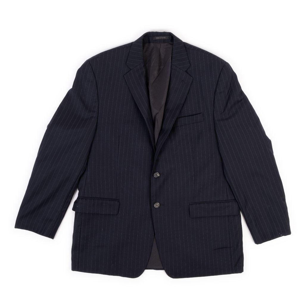 Lauren Ralph Lauren Navy Blazer W/ Pinstripe Size 43r